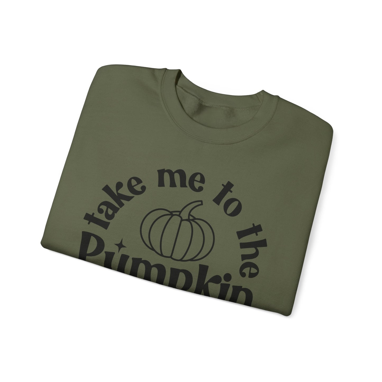 Take Me to the Pumpkin Patch - Crewneck Sweatshirt