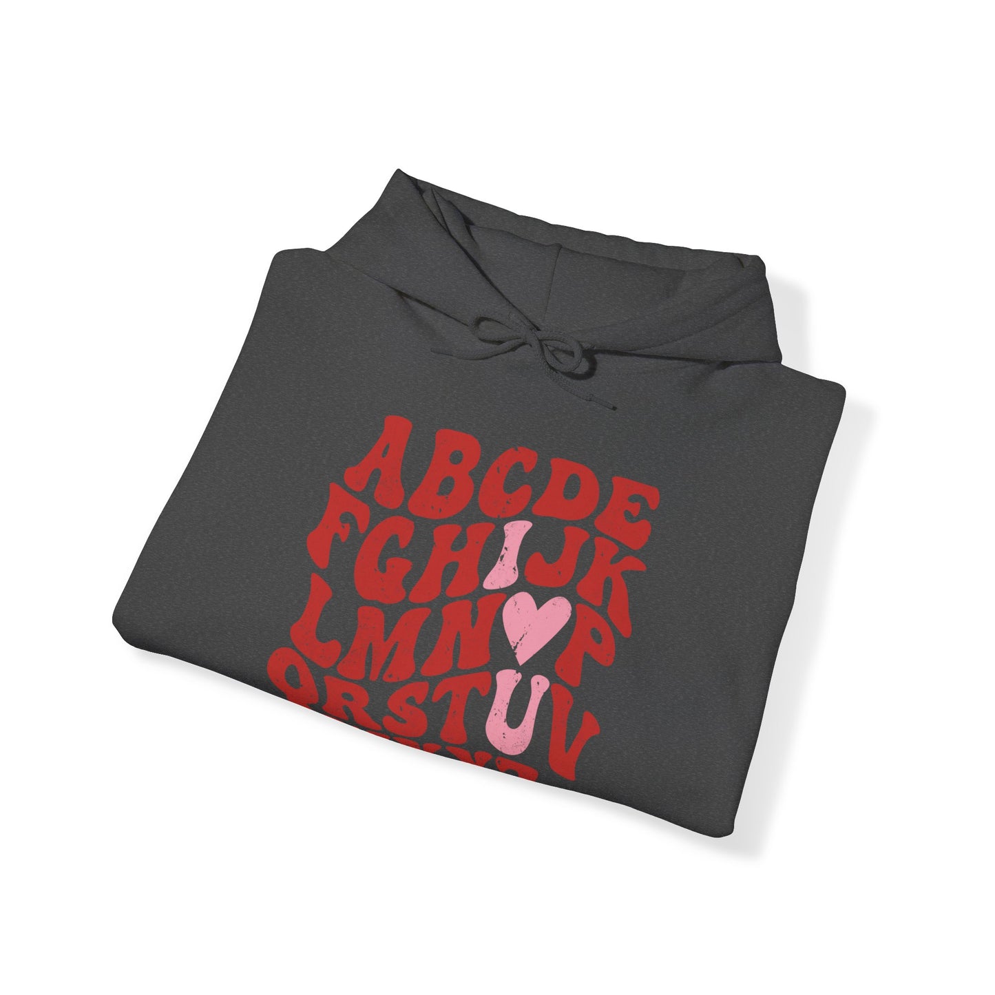 ABCD - I LOVE YOU - Hooded Sweatshirt