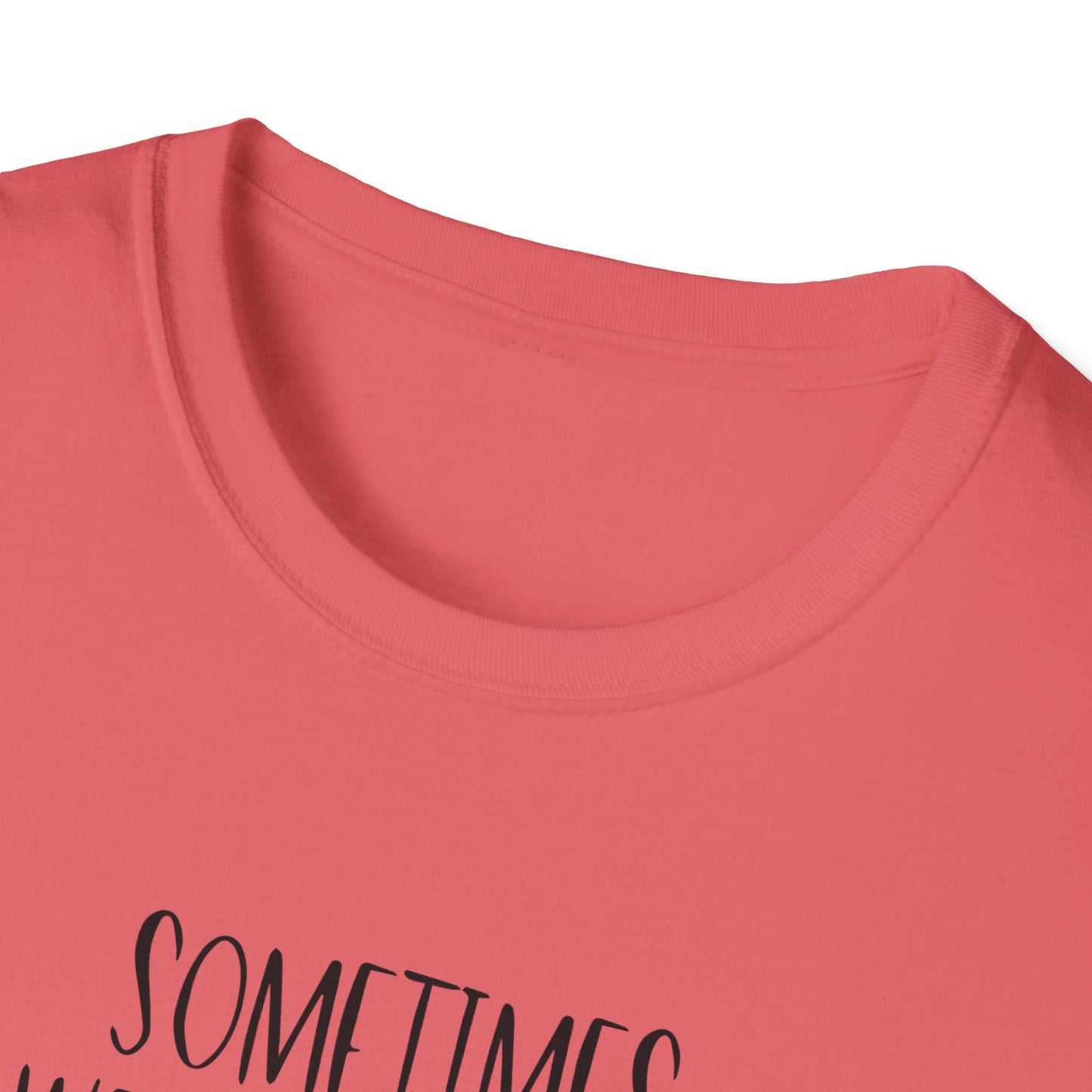 Funny Plant Lover Unisex T-Shirt - sometimes i wet my plants