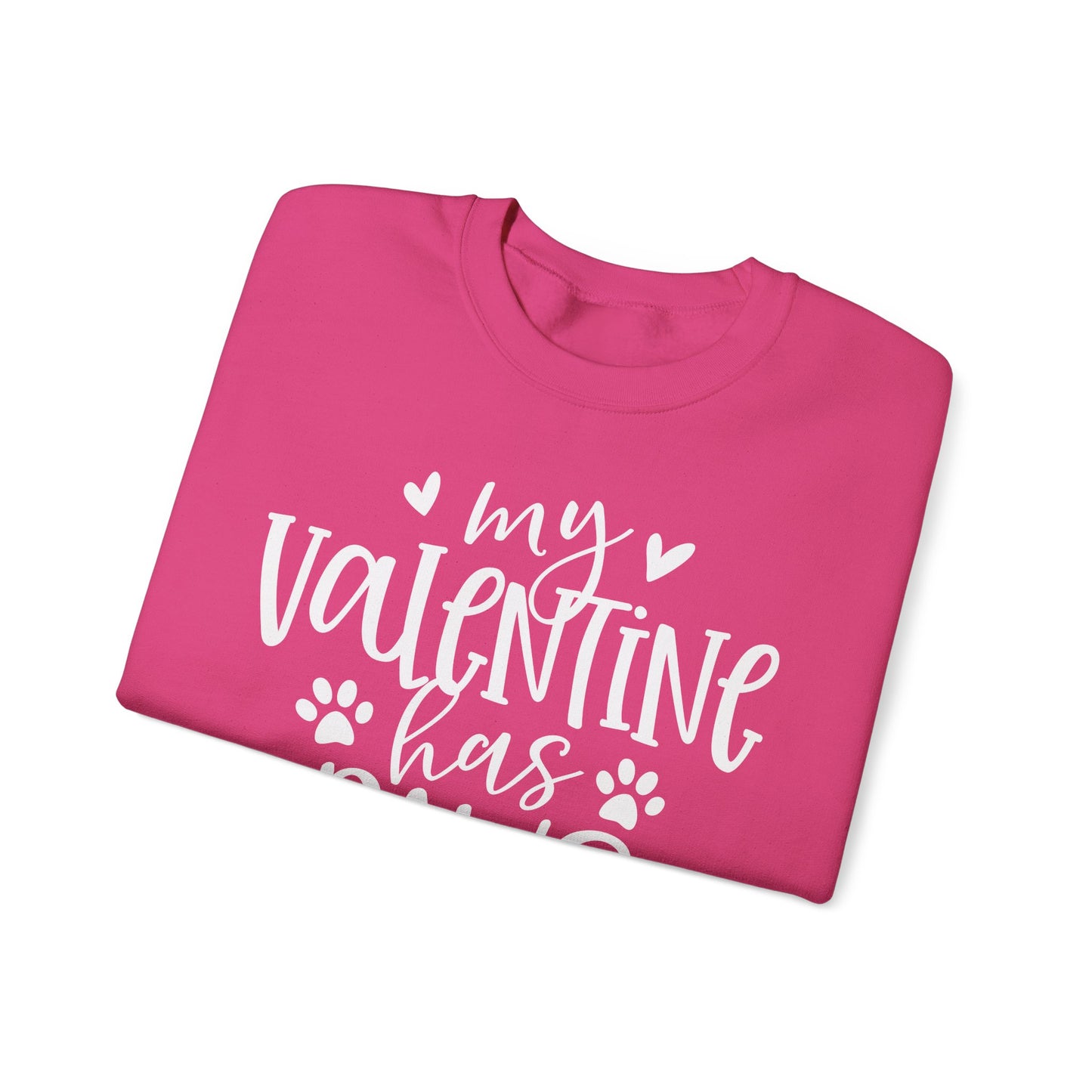 Valentine Paws - Crewneck Sweatshirt