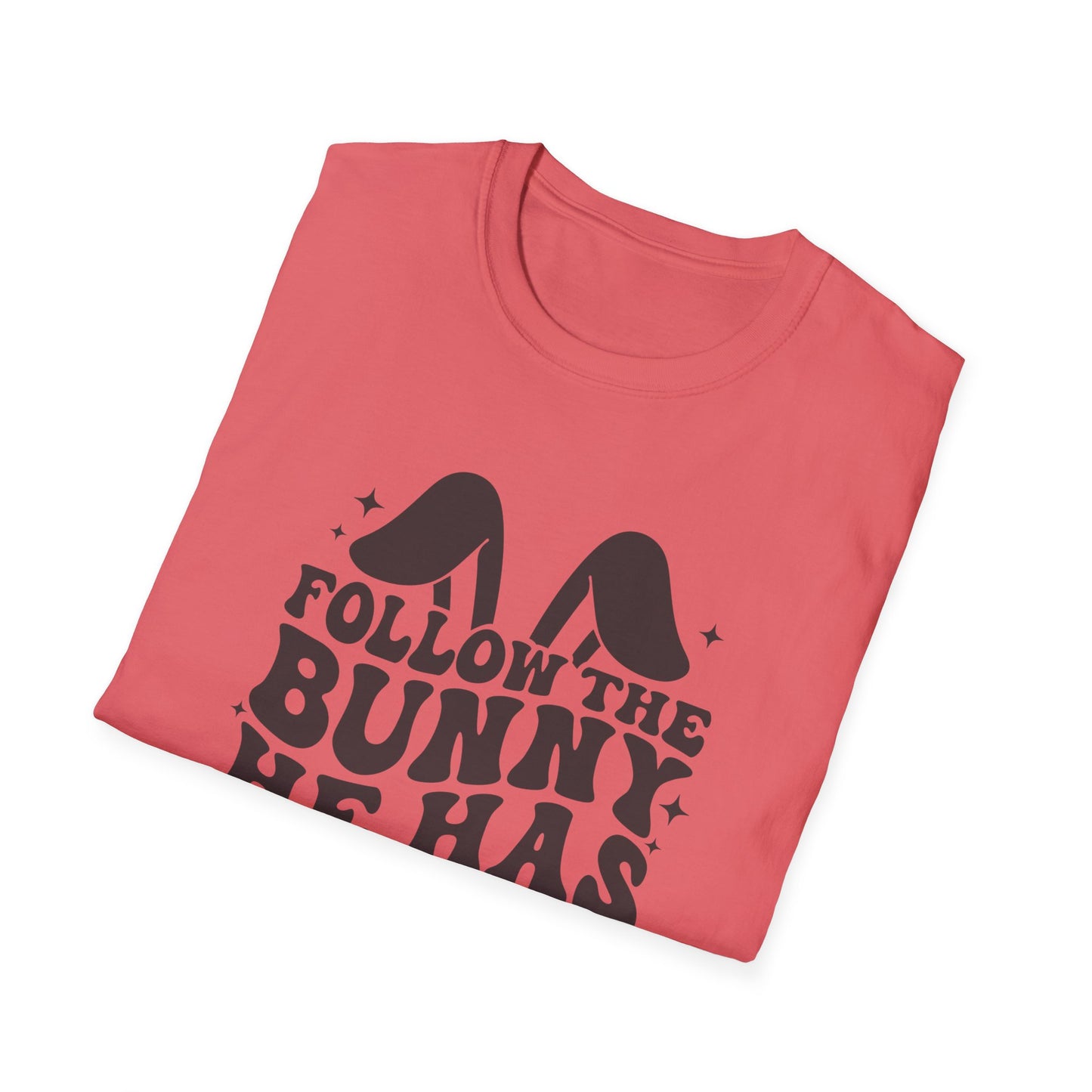 Follow the Bunny - Unisex Softstyle T-Shirt