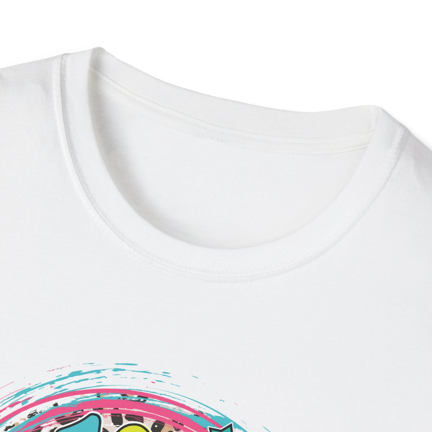 100 Days of School Retro - Unisex Softstyle T-Shirt