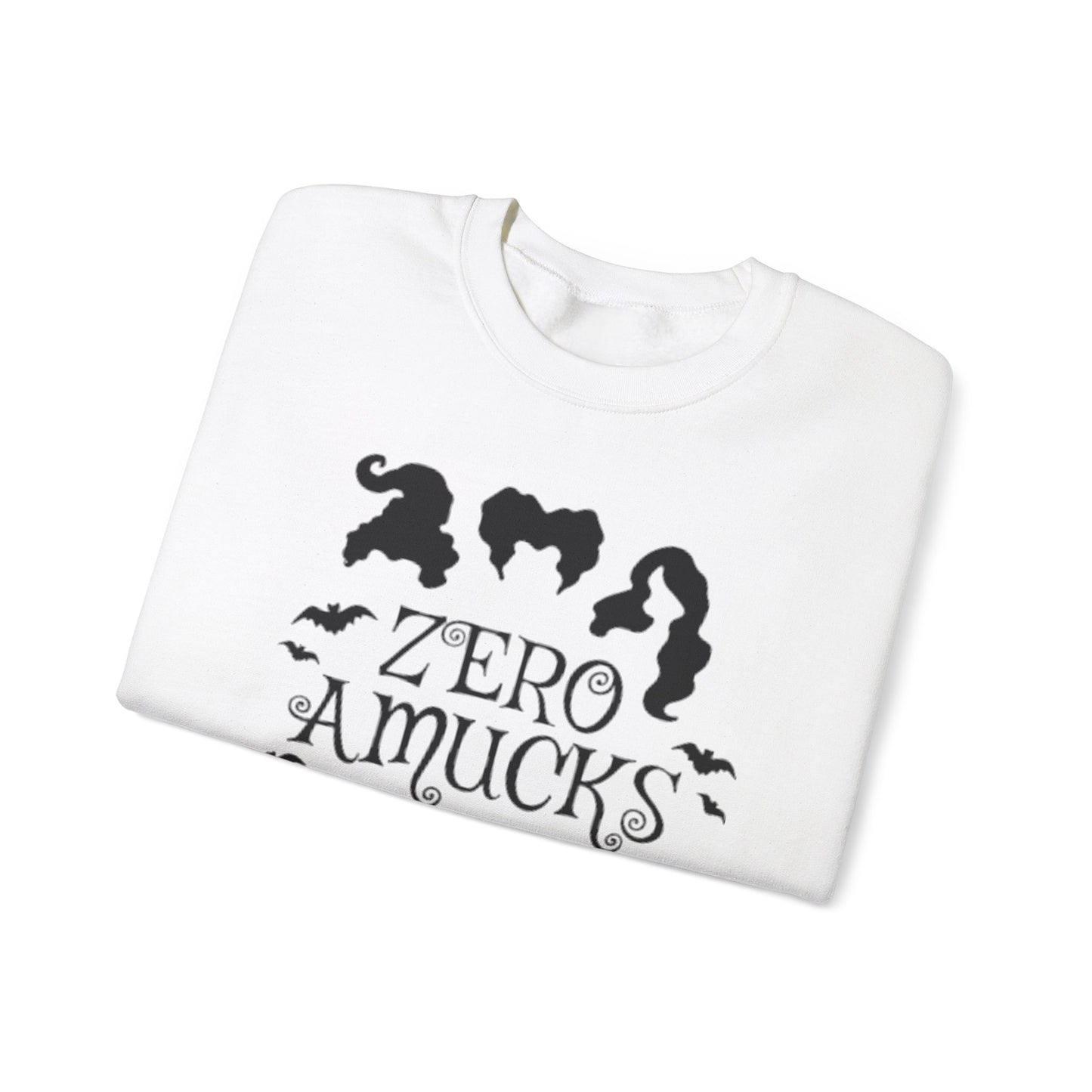 Zero Amucks Given - Crewneck Sweatshirt