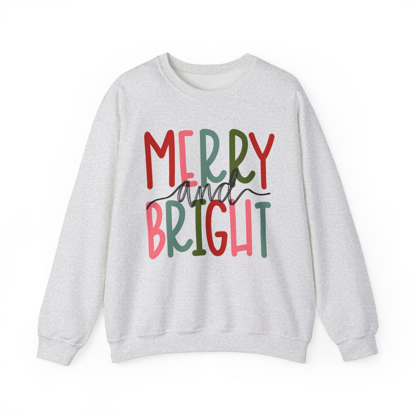 Merry and Bright - Crewneck Sweatshirt