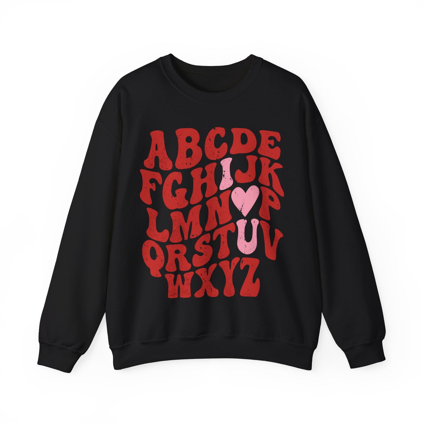 ABCD - I LOVE YOU - Crewneck Sweatshirt