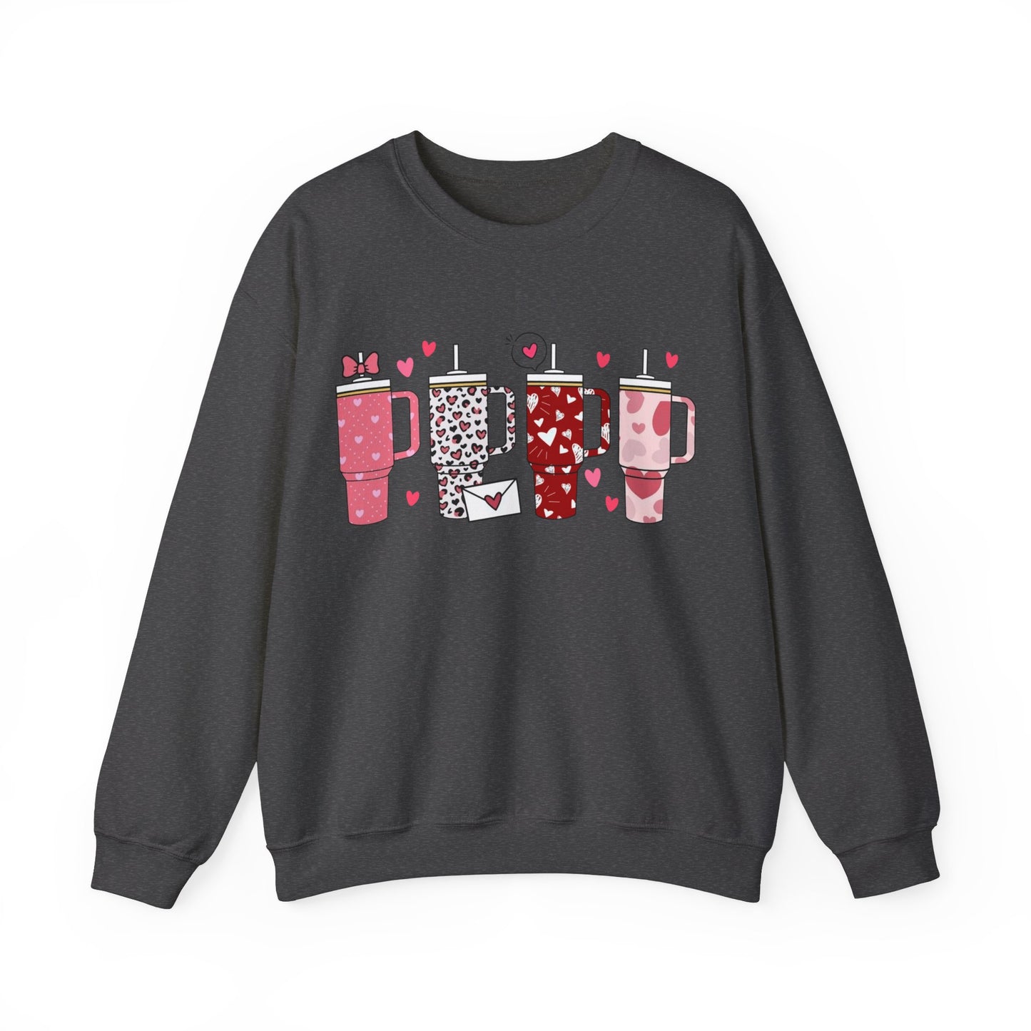 Valentine's Day Cup - Crewneck Sweatshirt