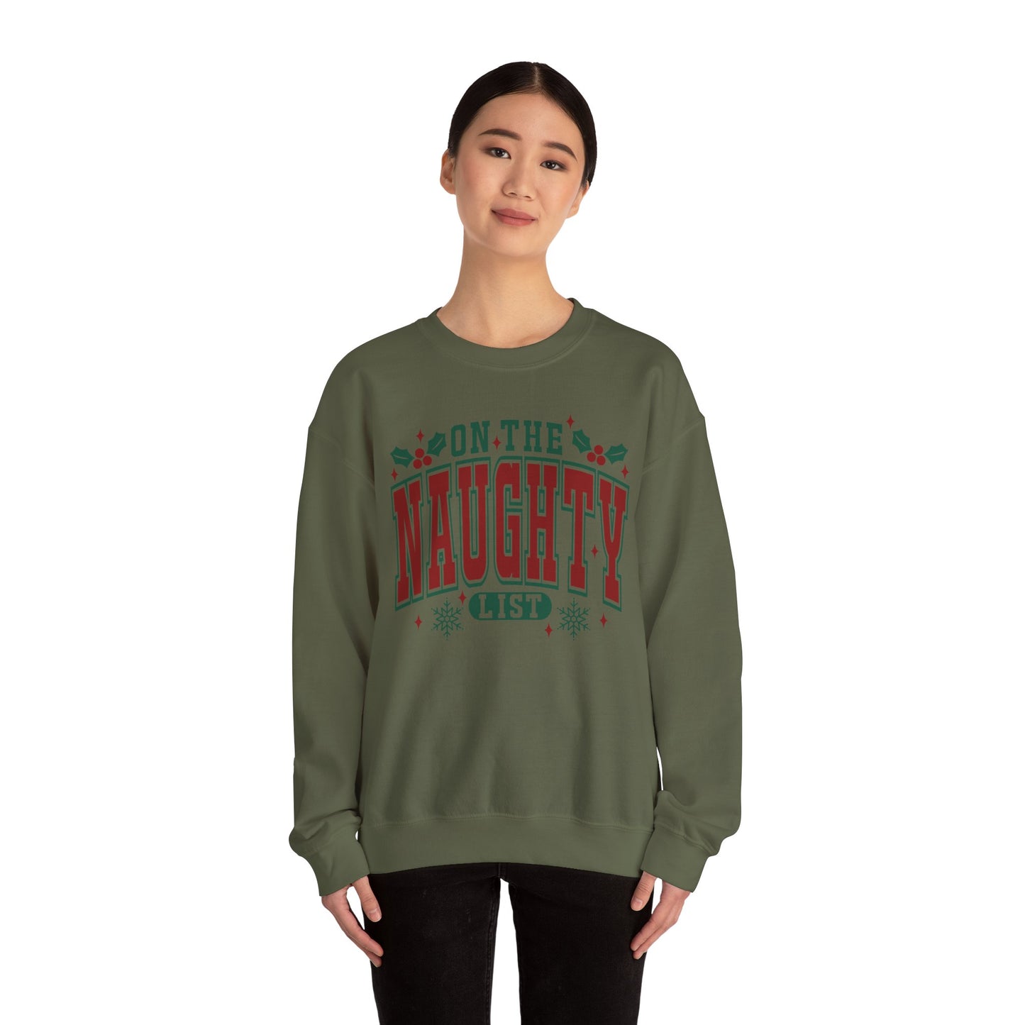 On the Naughty List - Crewneck Sweatshirt
