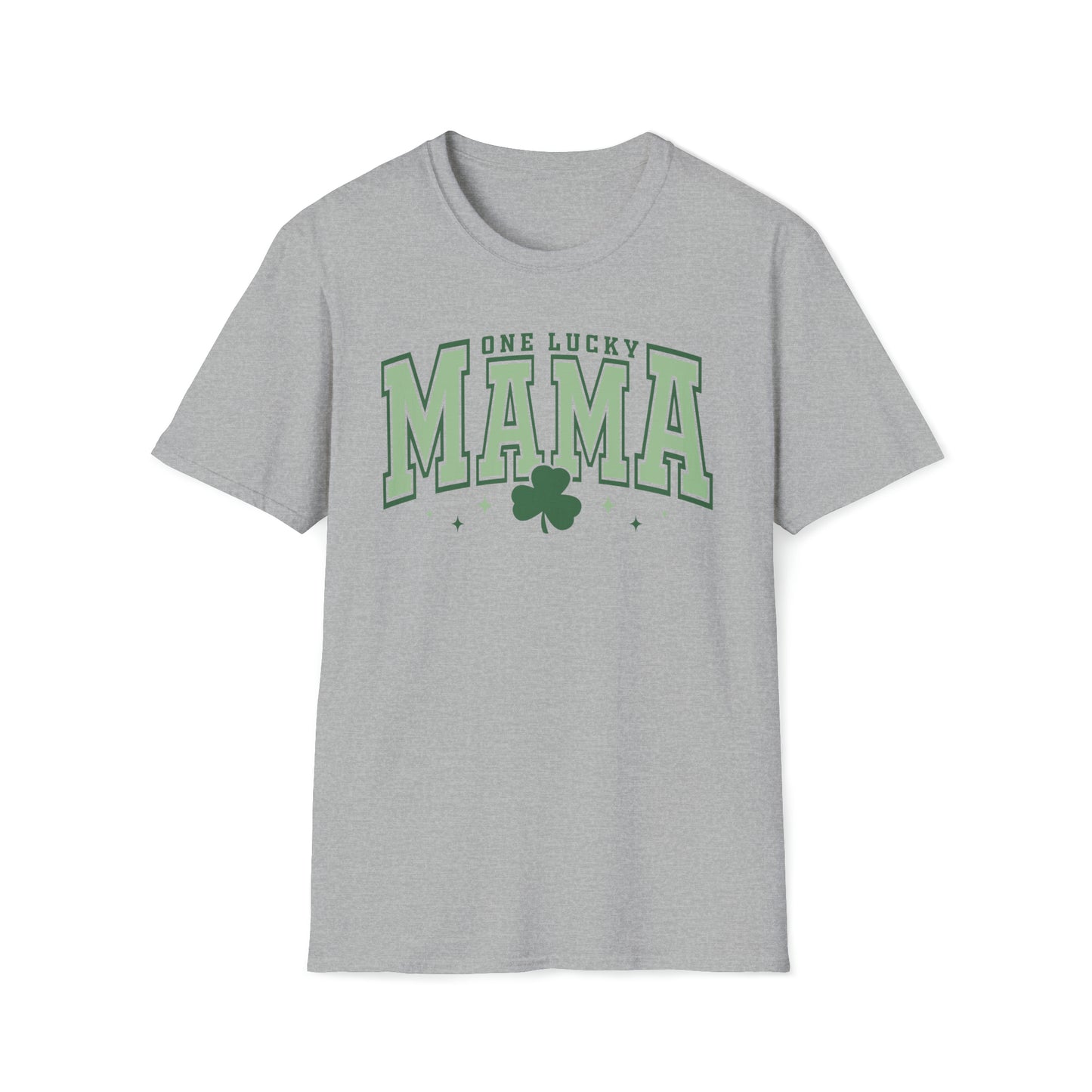 One Lucky MAMA - Unisex Softstyle T-Shirt