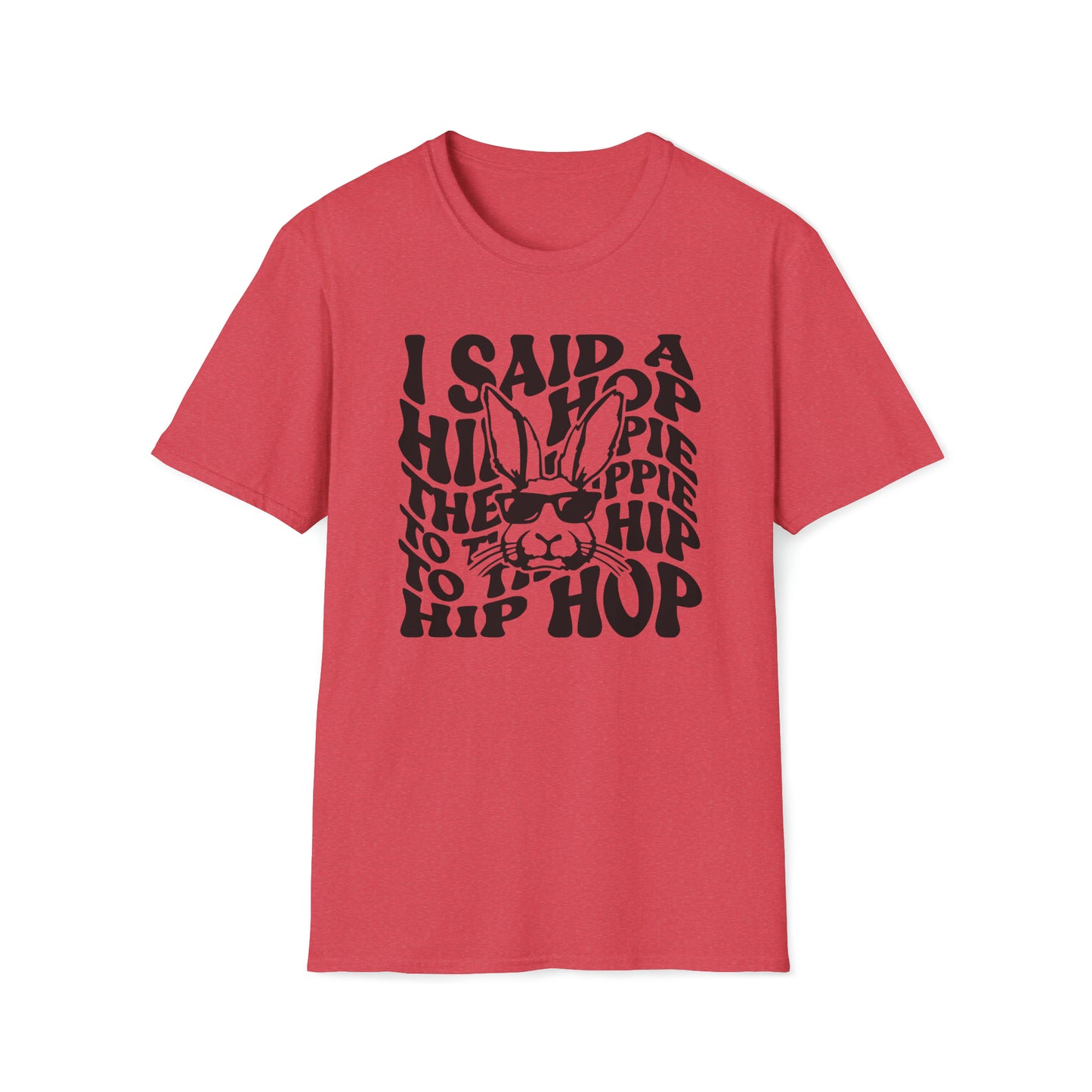 Hippie Hop - Unisex Softstyle T-Shirt
