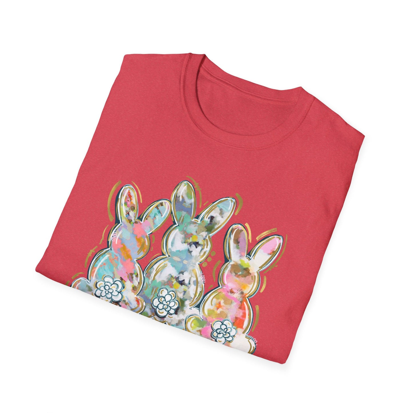Easter Bunnies - Unisex Softstyle T-Shirt