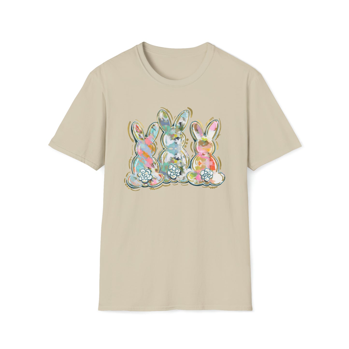 Easter Bunnies - Unisex Softstyle T-Shirt