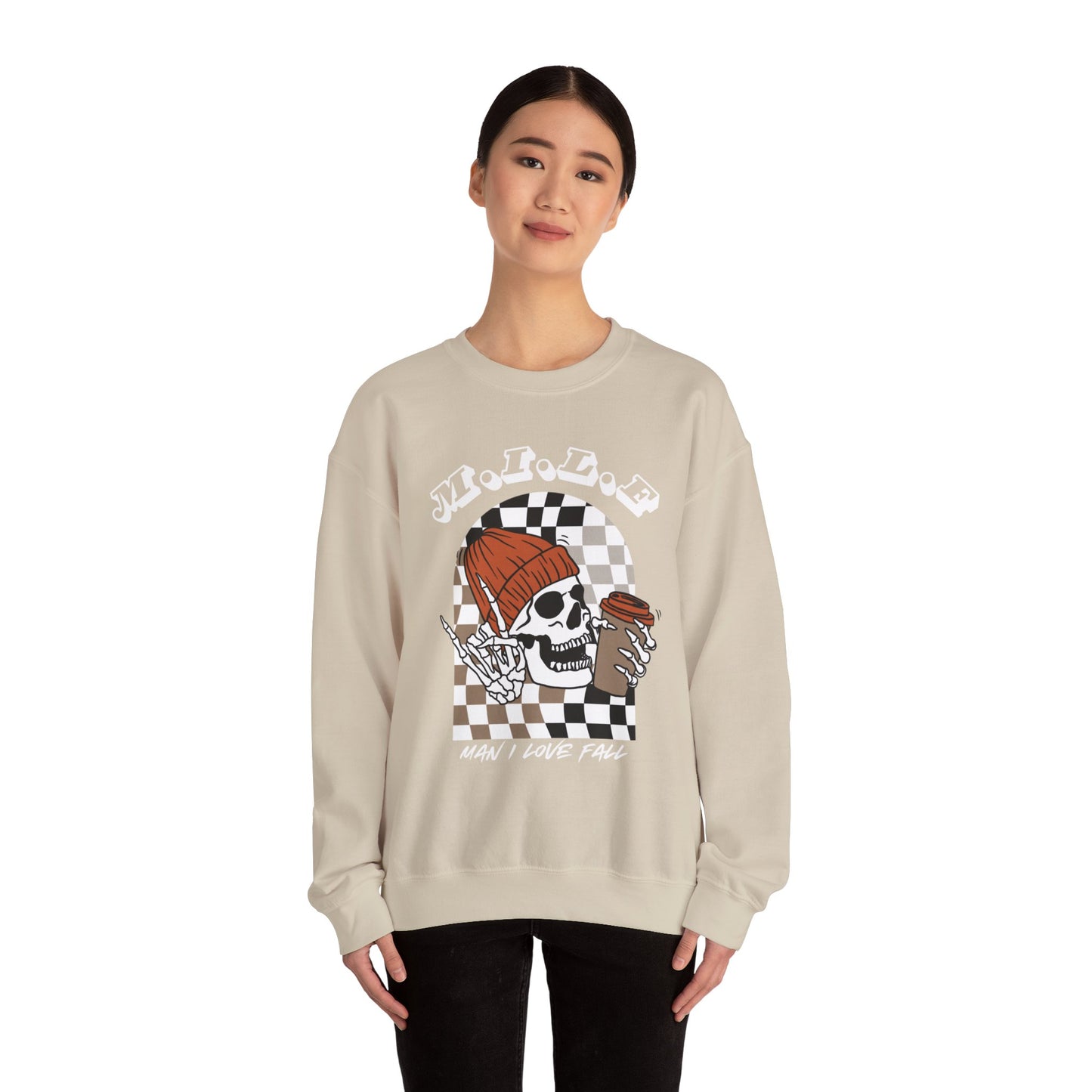 Man I Love Fall - Crewneck Sweatshirt