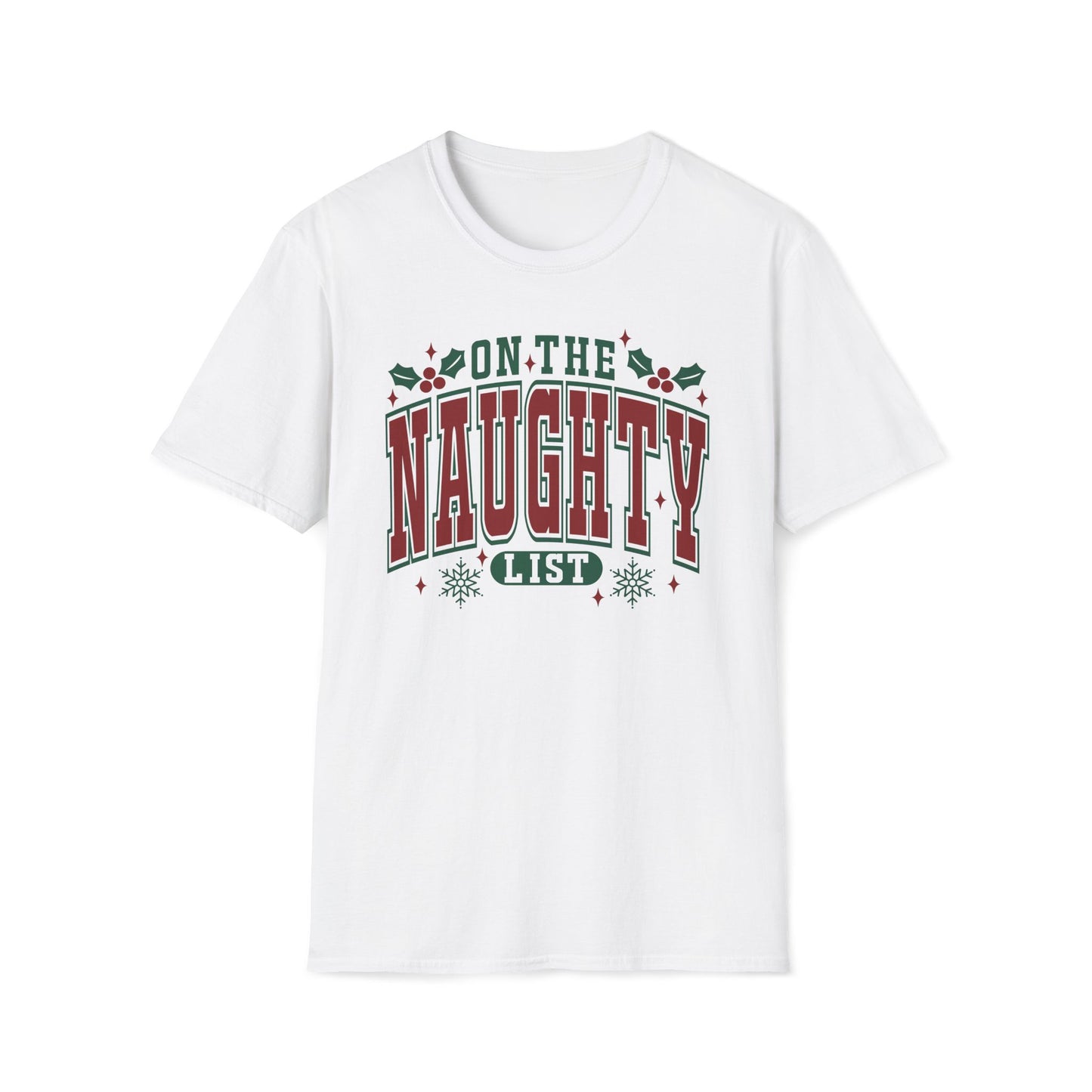 On the Naughty List - Unisex Softstyle T-Shirt