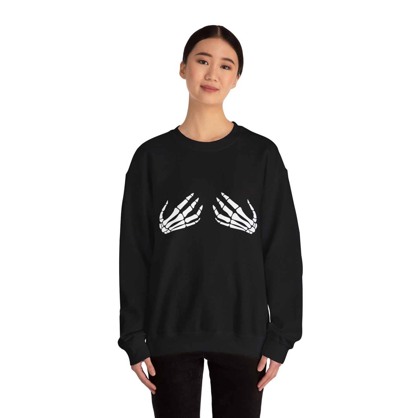 Skeleton Hands - Crewneck Sweatshirt
