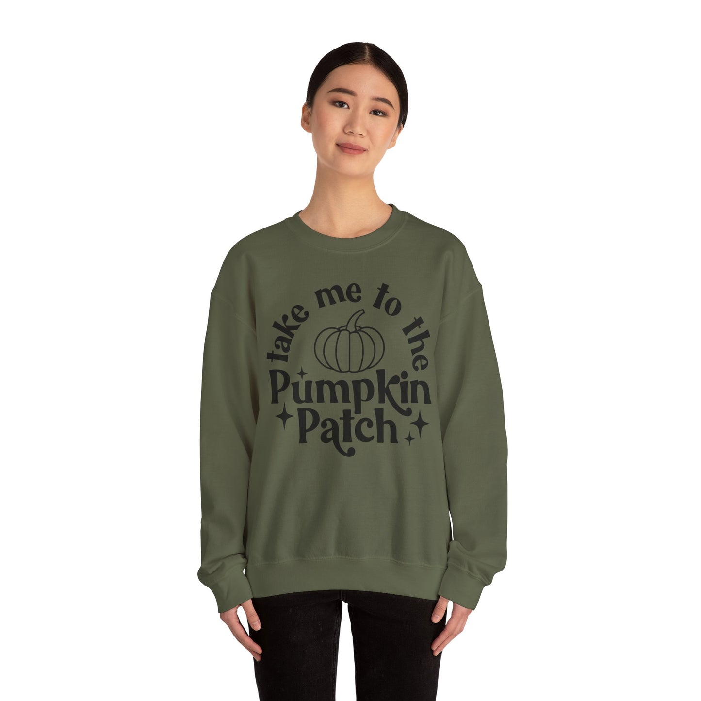 Take Me to the Pumpkin Patch - Crewneck Sweatshirt