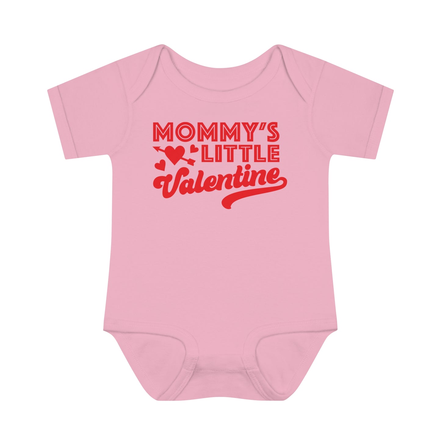 Mommy's Little Valentine - Infant Baby Rib Bodysuit