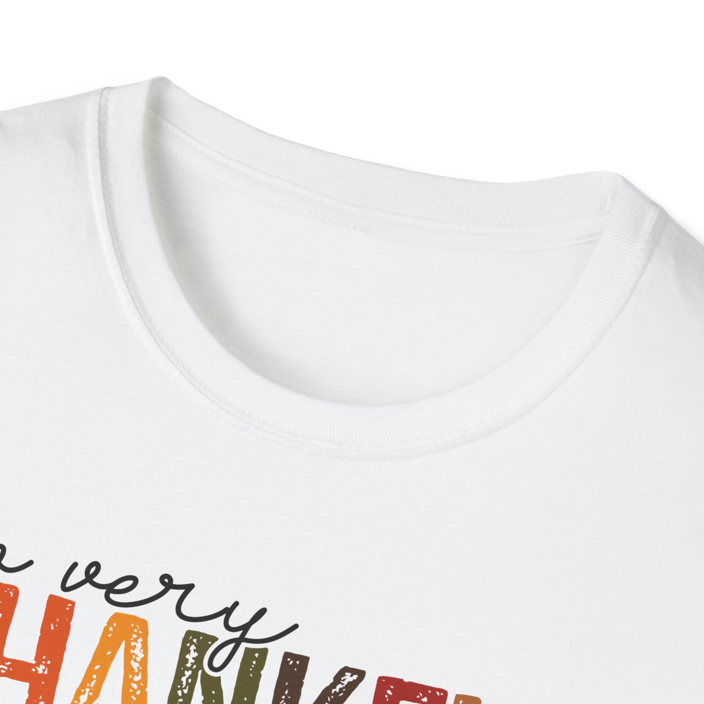 Thankful Grateful Blessed - Unisex Softstyle T-Shirt