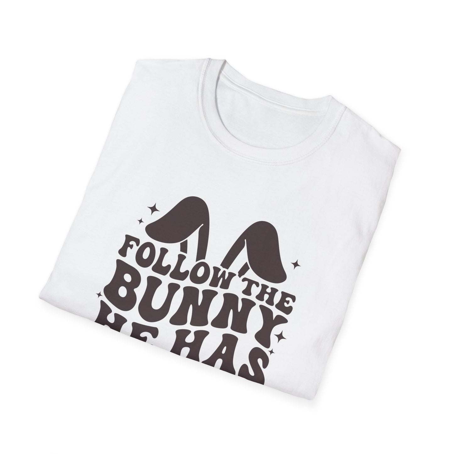 Follow the Bunny - Unisex Softstyle T-Shirt