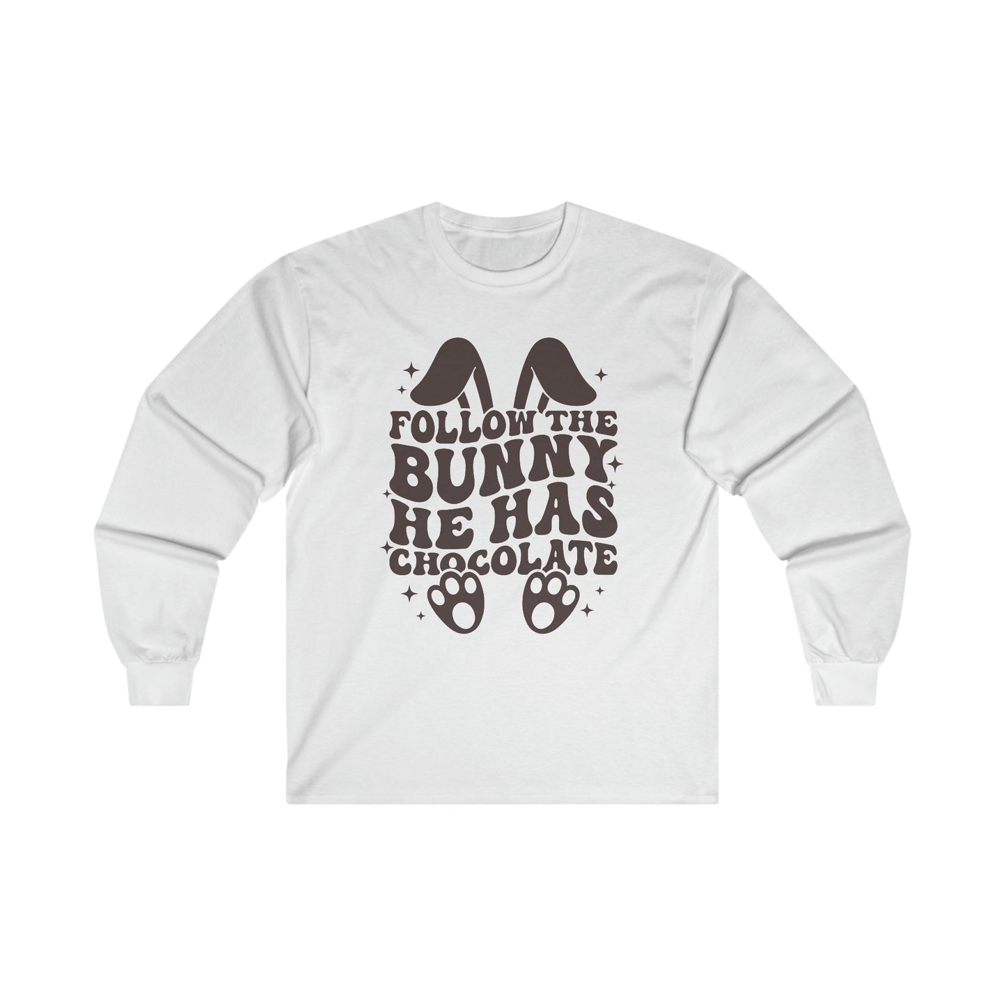 Follow the Bunny - Unisex Ultra Cotton Long Sleeve Tee