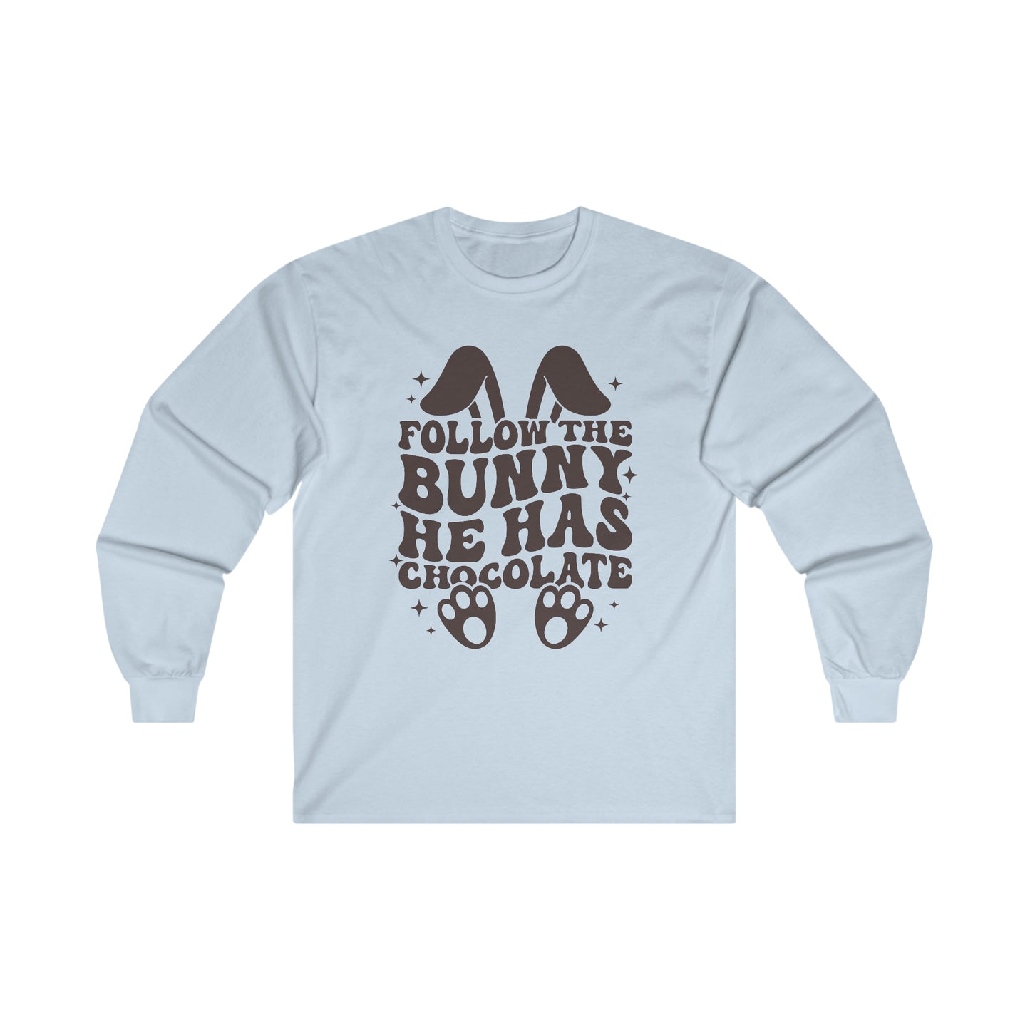 Follow the Bunny - Unisex Ultra Cotton Long Sleeve Tee