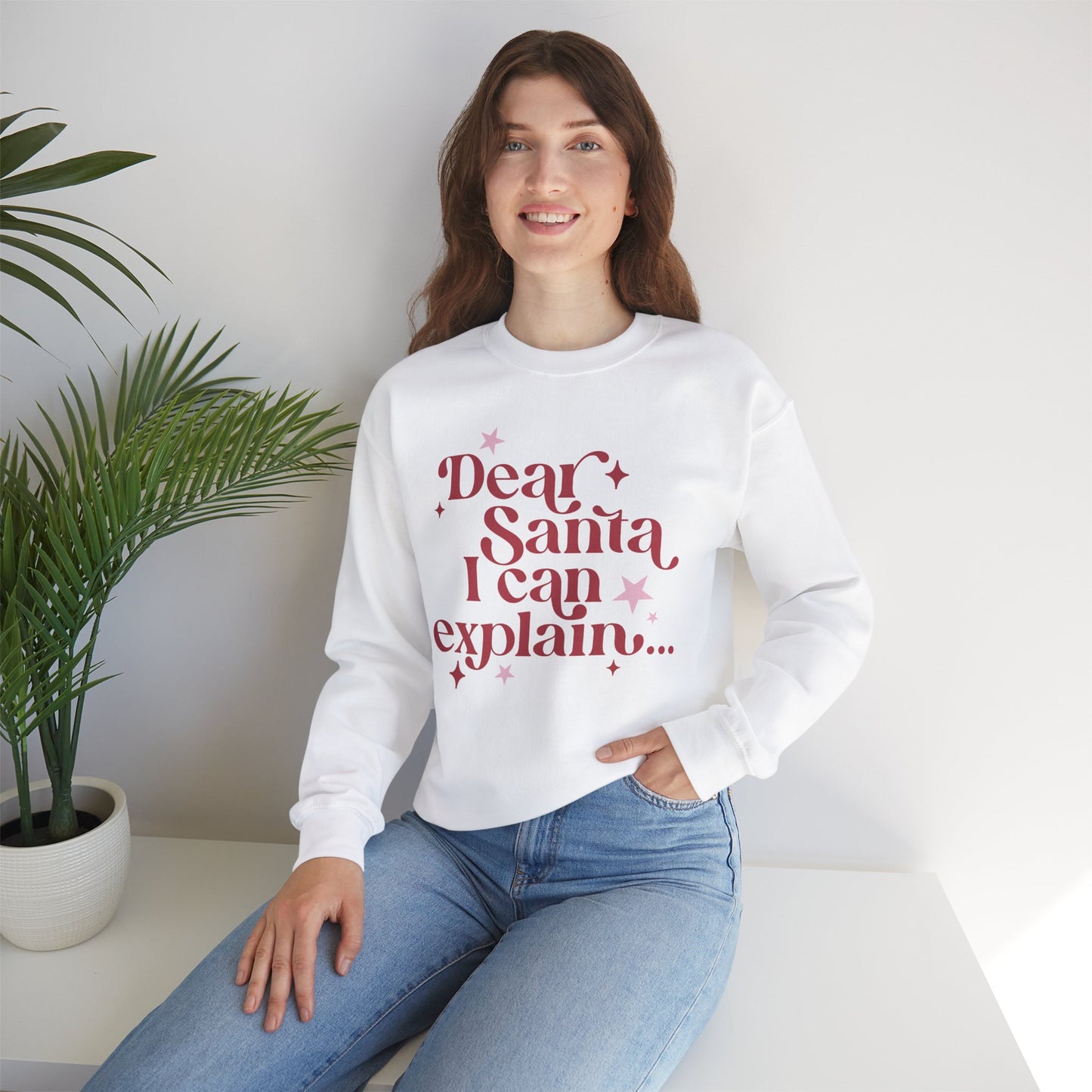 Dear Santa I Can Explain - Crewneck Sweatshirt