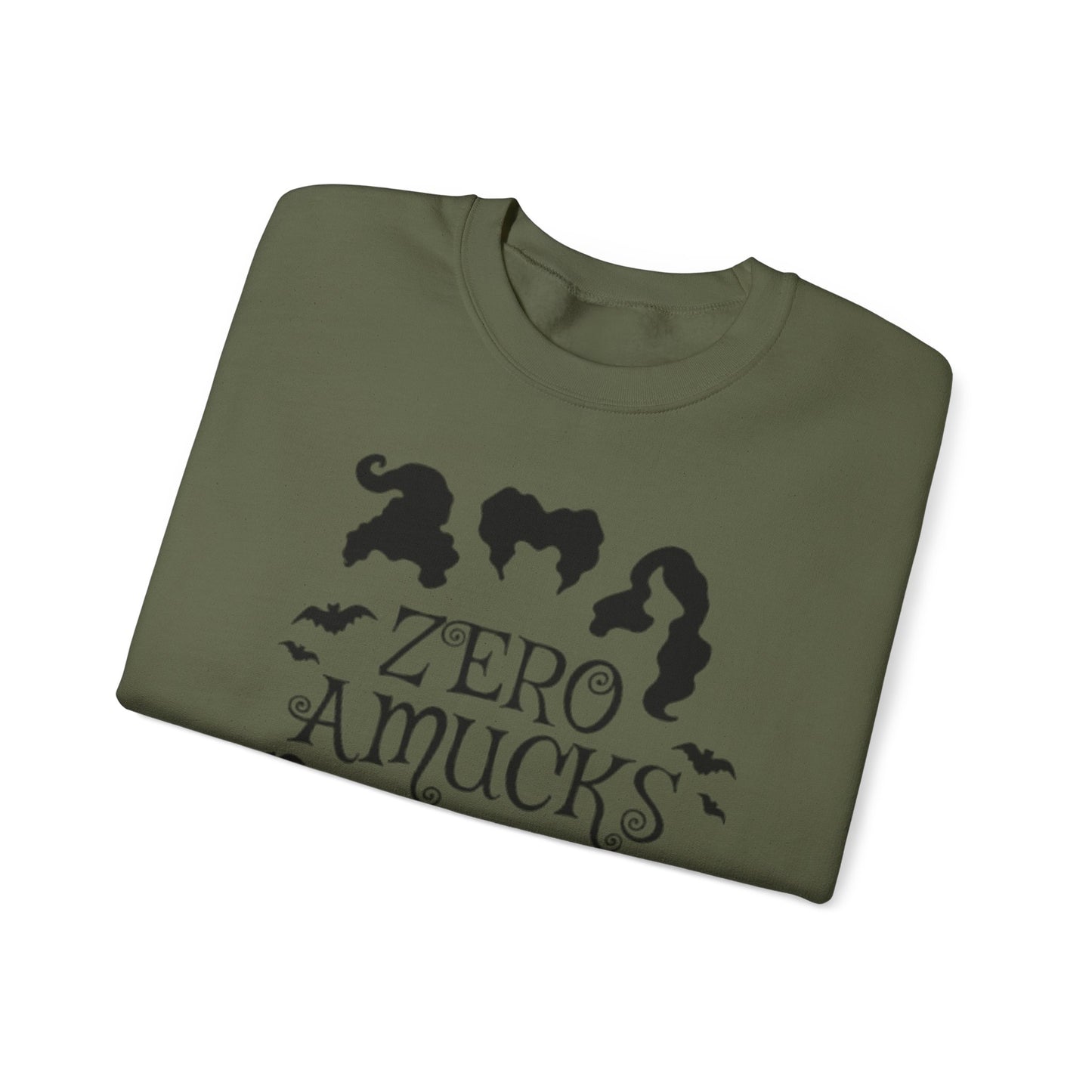 Zero Amucks Given - Crewneck Sweatshirt