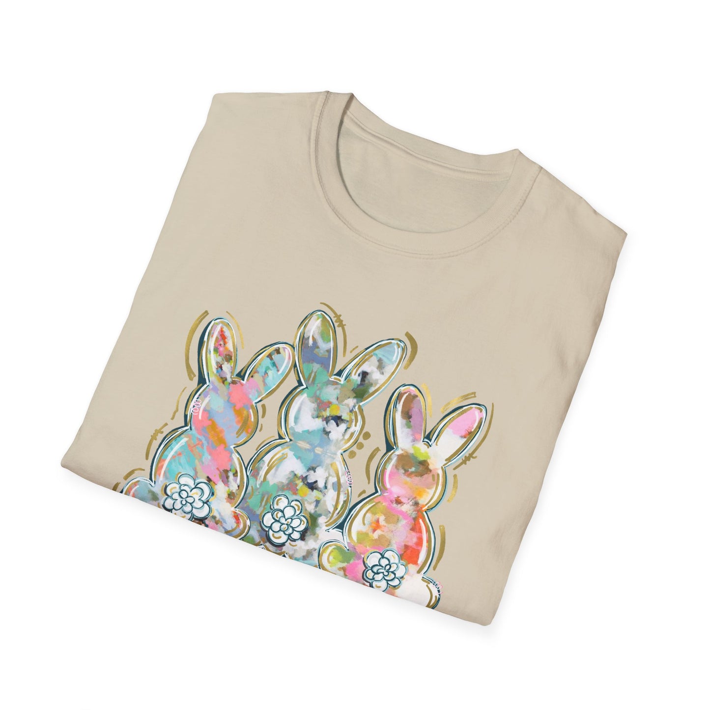 Easter Bunnies - Unisex Softstyle T-Shirt