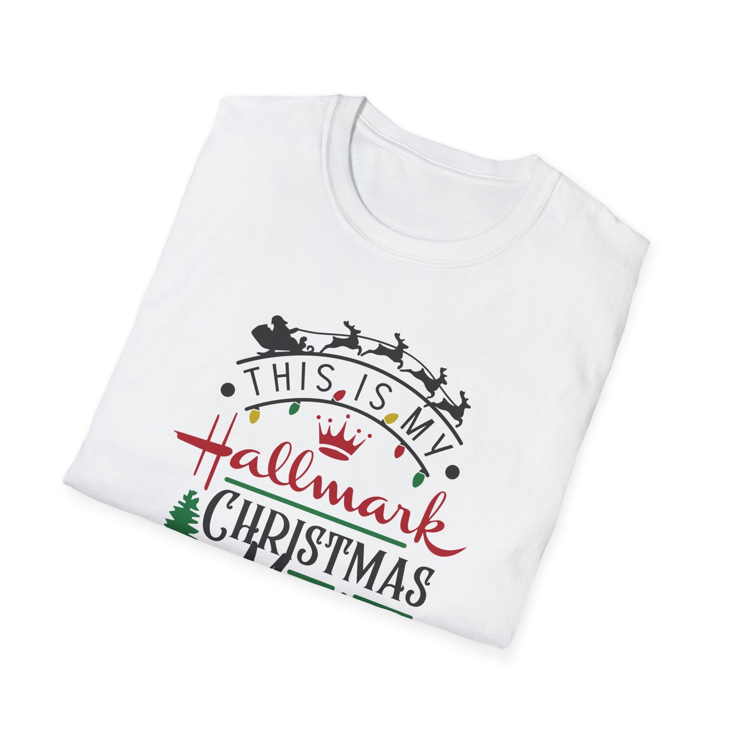 Hallmark Christmas Shirt - Unisex Softstyle T-Shirt