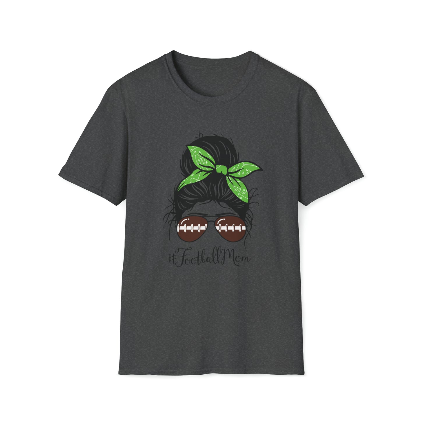 Football Mom - Unisex Softstyle T-Shirt