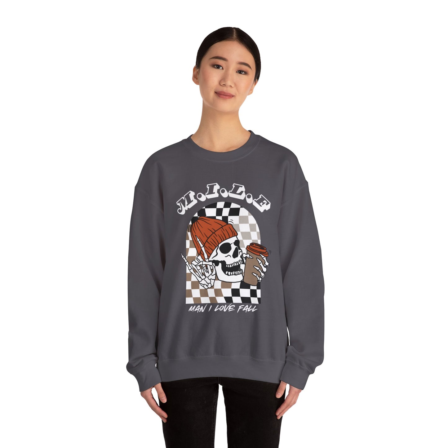 Man I Love Fall - Crewneck Sweatshirt