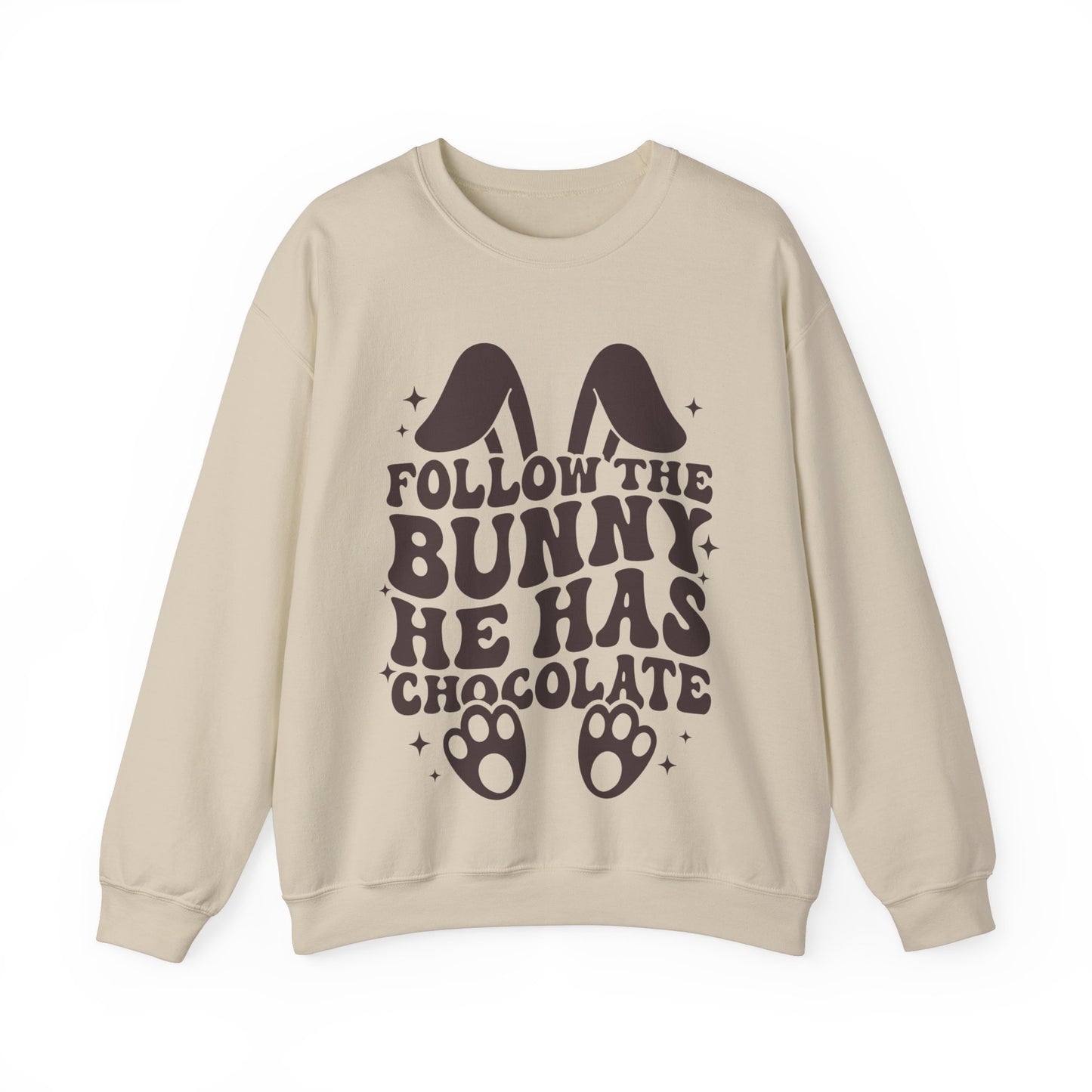 Follow the Bunny - Crewneck Sweatshirt