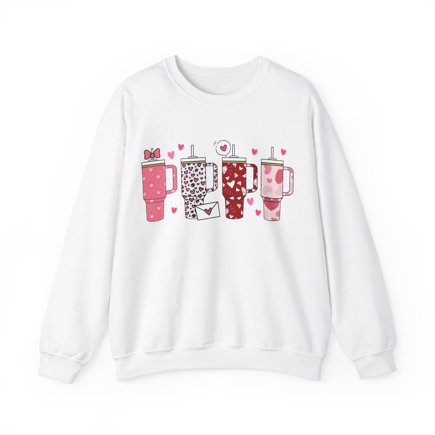 Valentine's Day Cup - Crewneck Sweatshirt