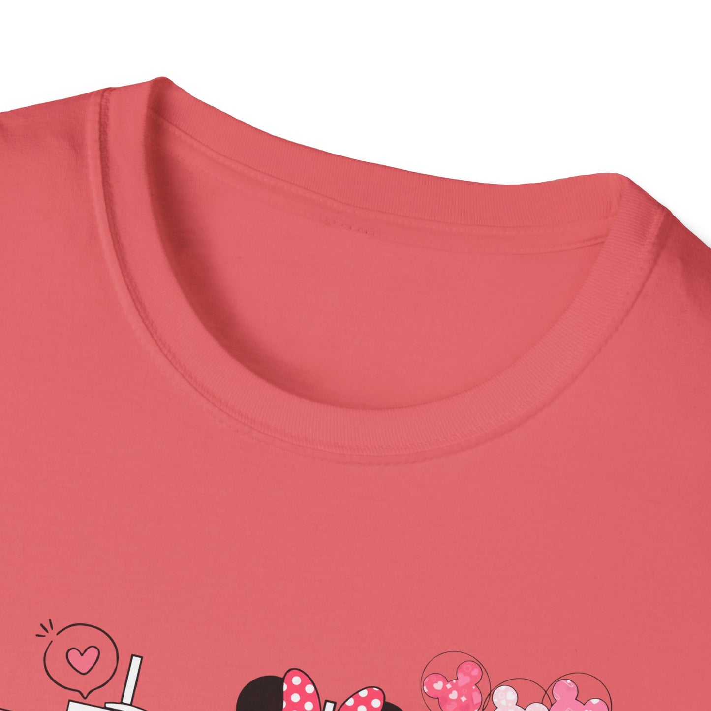 Minnie Valentine's Day Cup - Unisex Softstyle T-Shirt