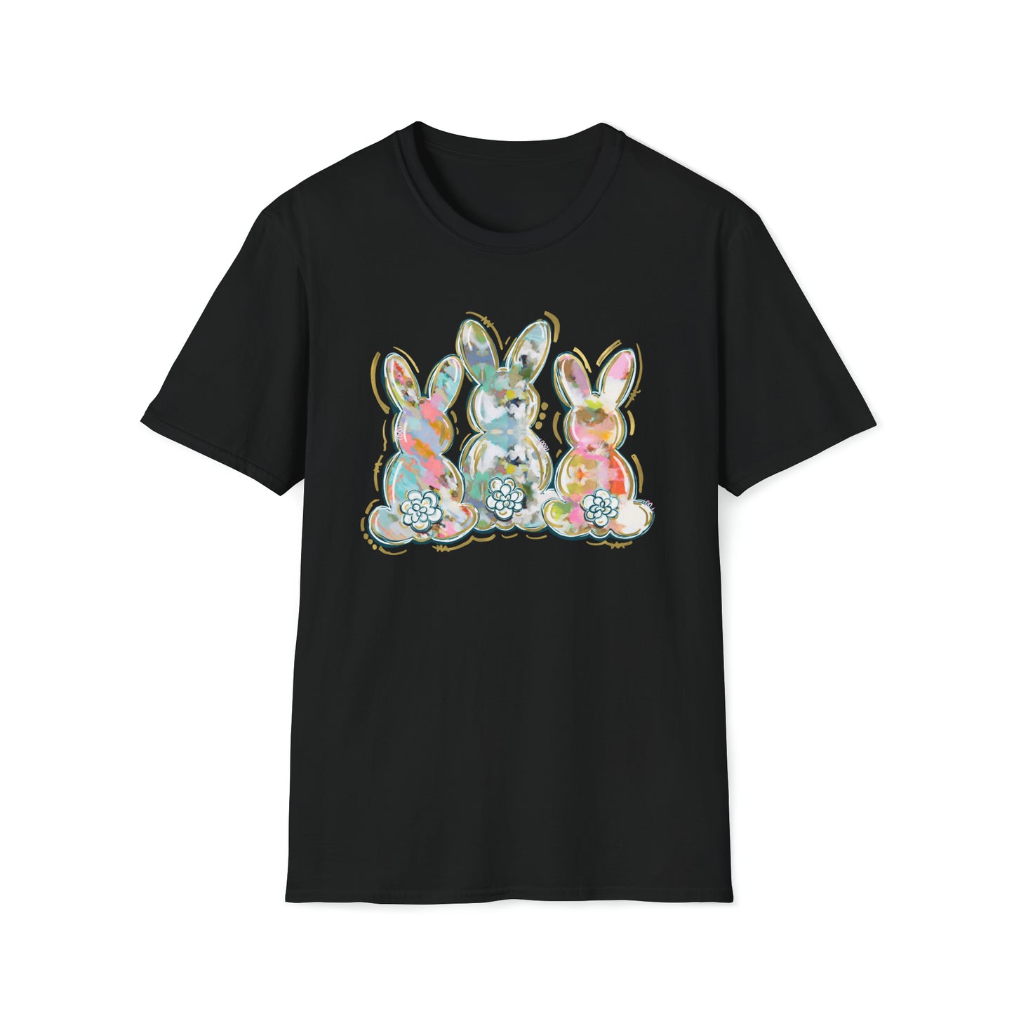 Easter Bunnies - Unisex Softstyle T-Shirt