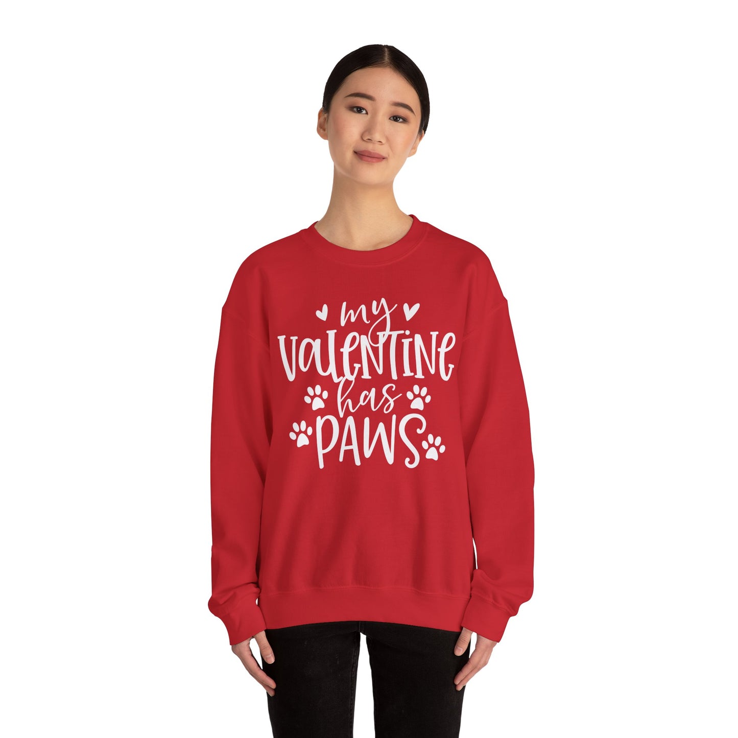 Valentine Paws - Crewneck Sweatshirt