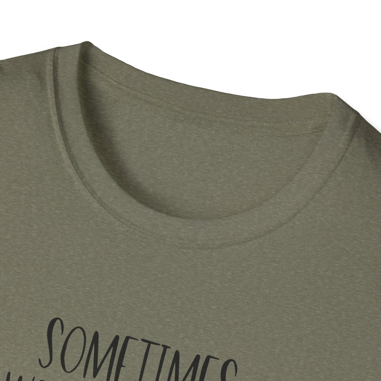 Funny Plant Lover Unisex T-Shirt - sometimes i wet my plants