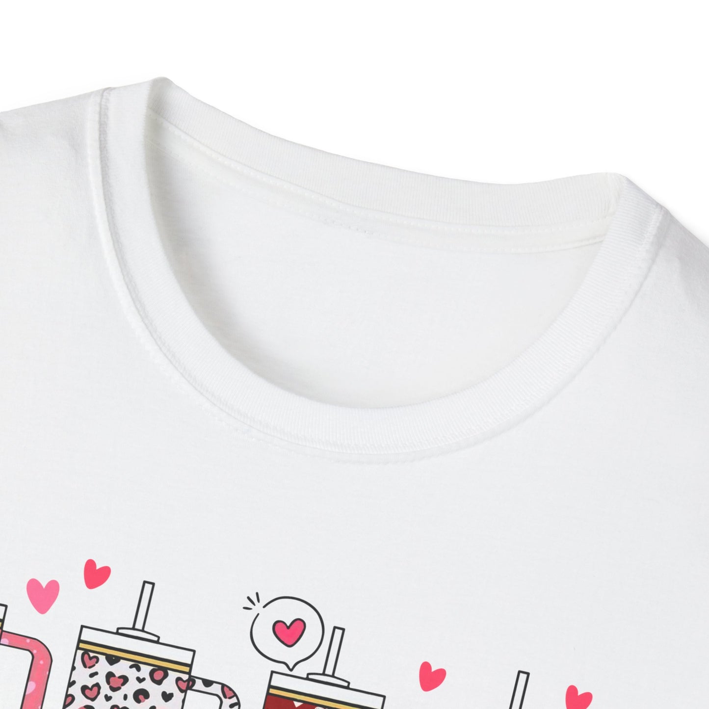 Valentine's Day Cup - Unisex Softstyle T-Shirt