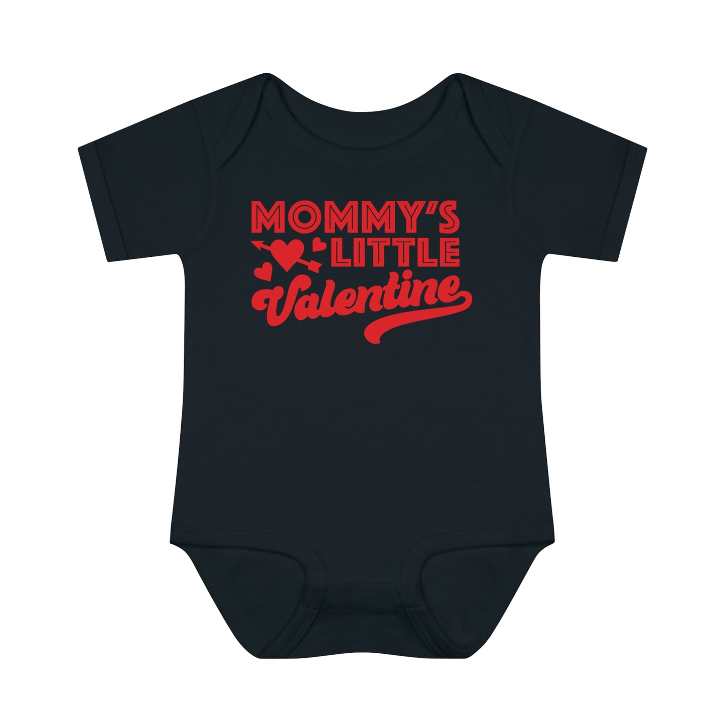Mommy's Little Valentine - Infant Baby Rib Bodysuit