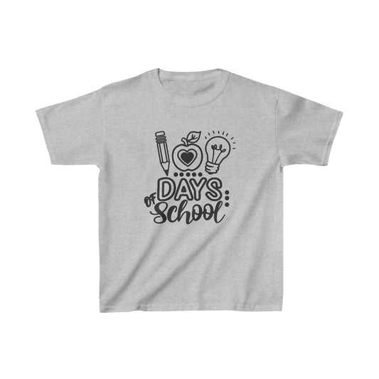 100 Days of School - Kids Heavy Cotton Tee