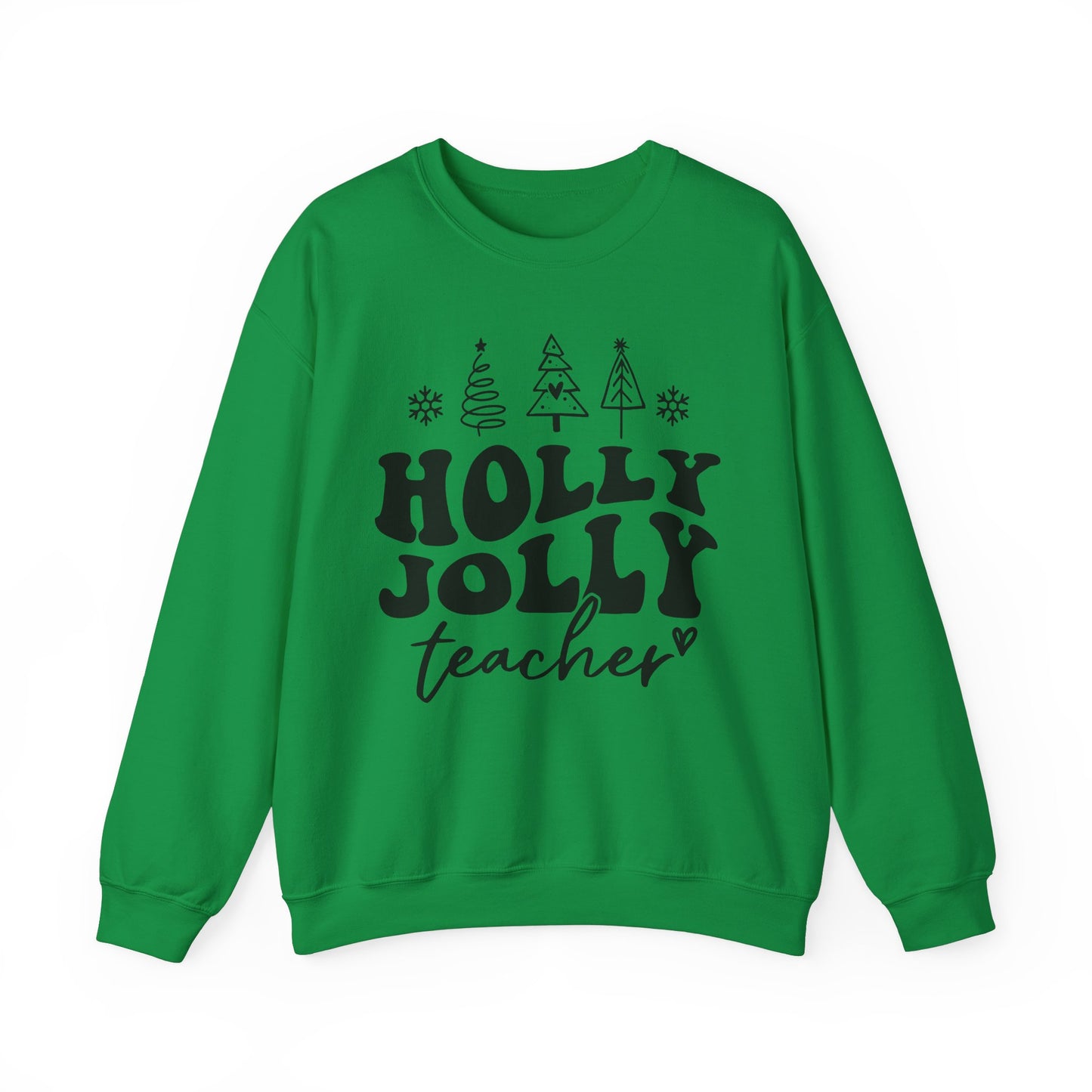 Holly Jolly Teacher - Crewneck Sweatshirt