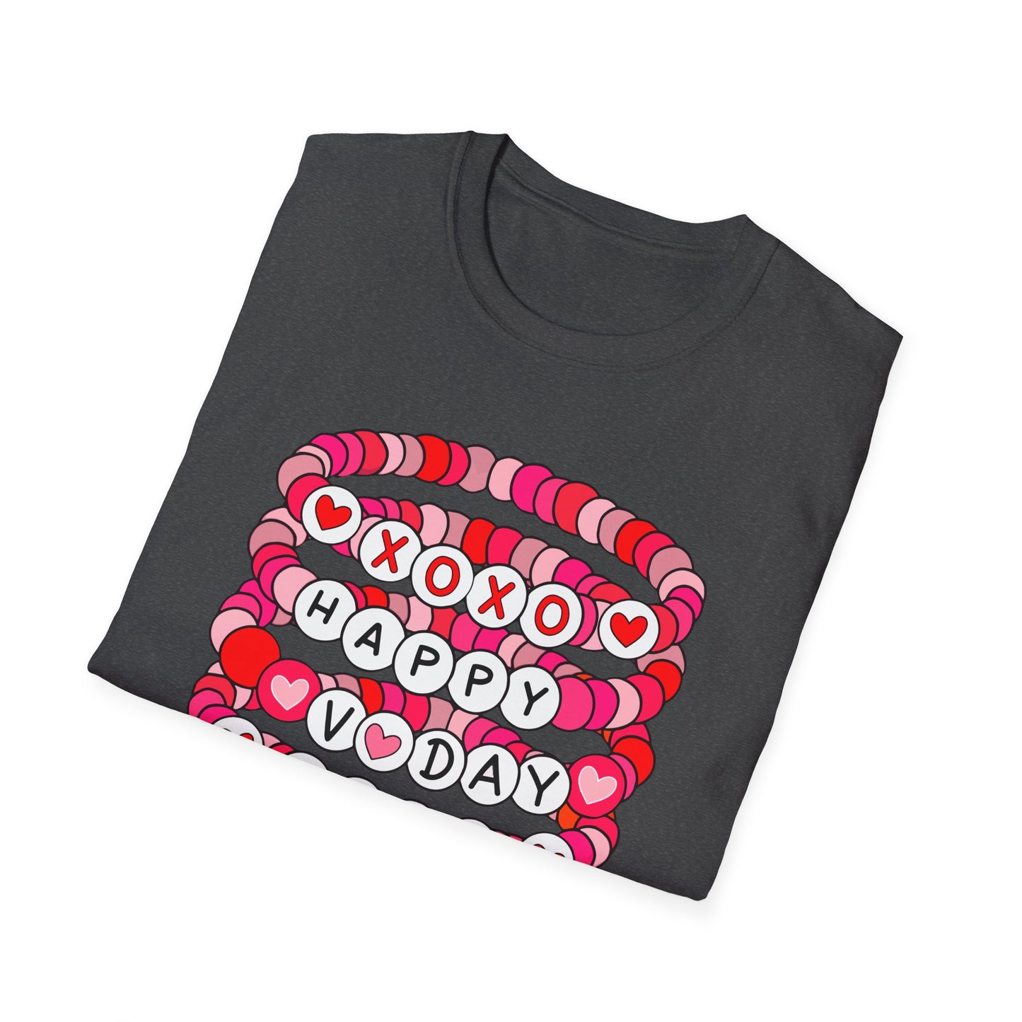XOXO Friendship Bracelet - Unisex Softstyle T-Shirt