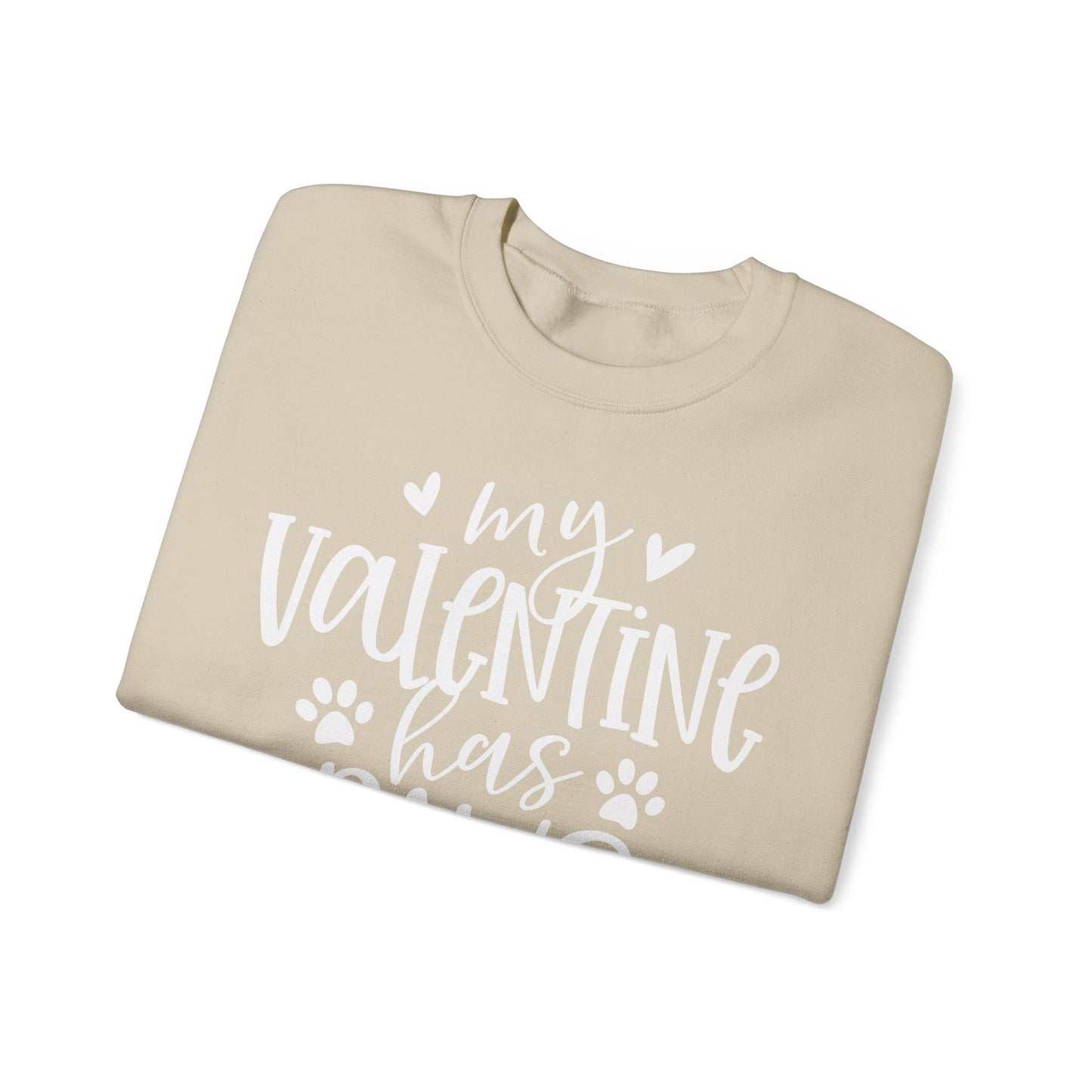 Valentine Paws - Crewneck Sweatshirt