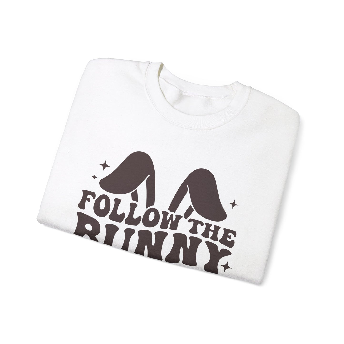 Follow the Bunny - Crewneck Sweatshirt