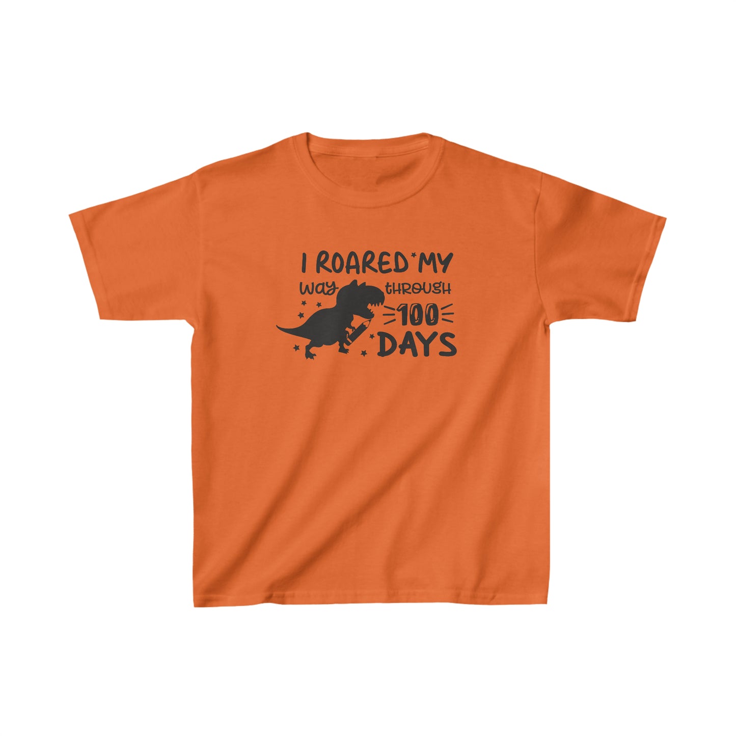 100 Day Rawr - Kids Heavy Cotton Tee
