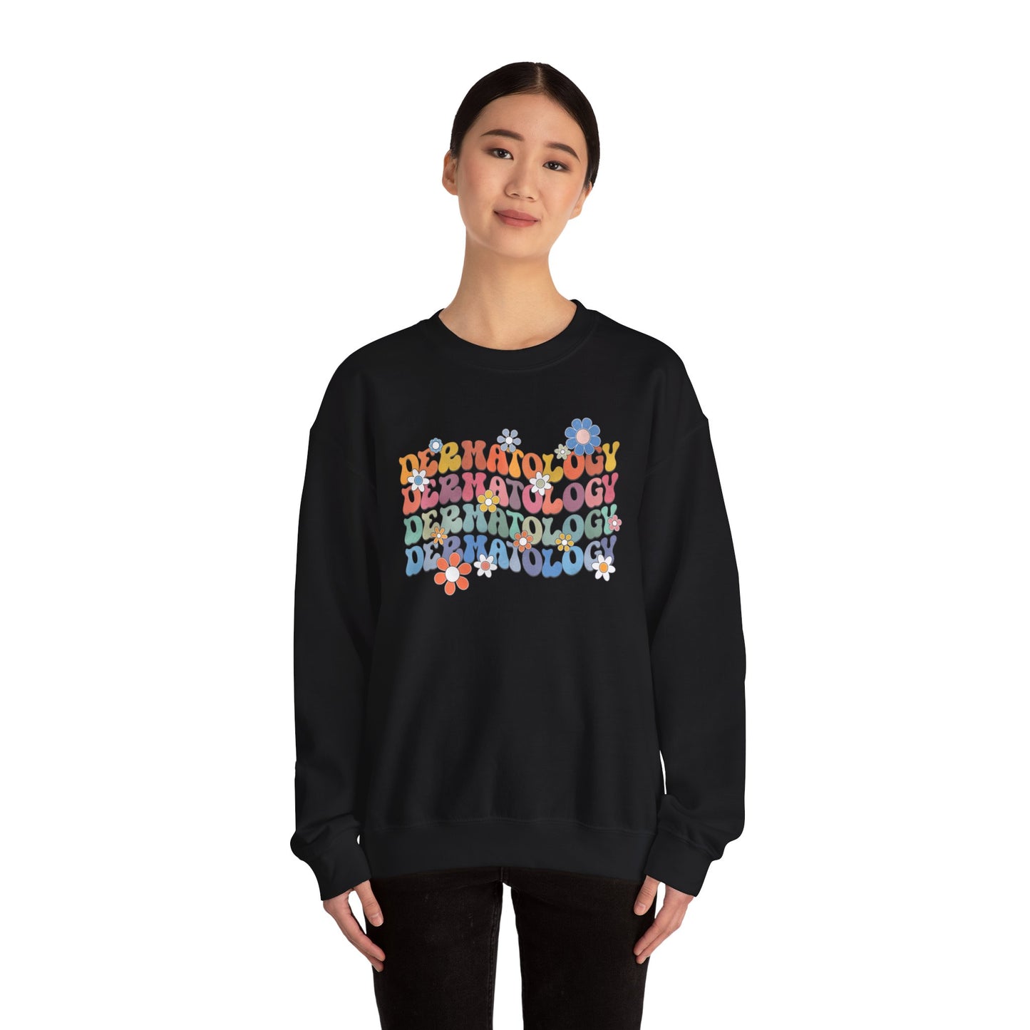 Flower Derm - Crewneck Sweatshirt