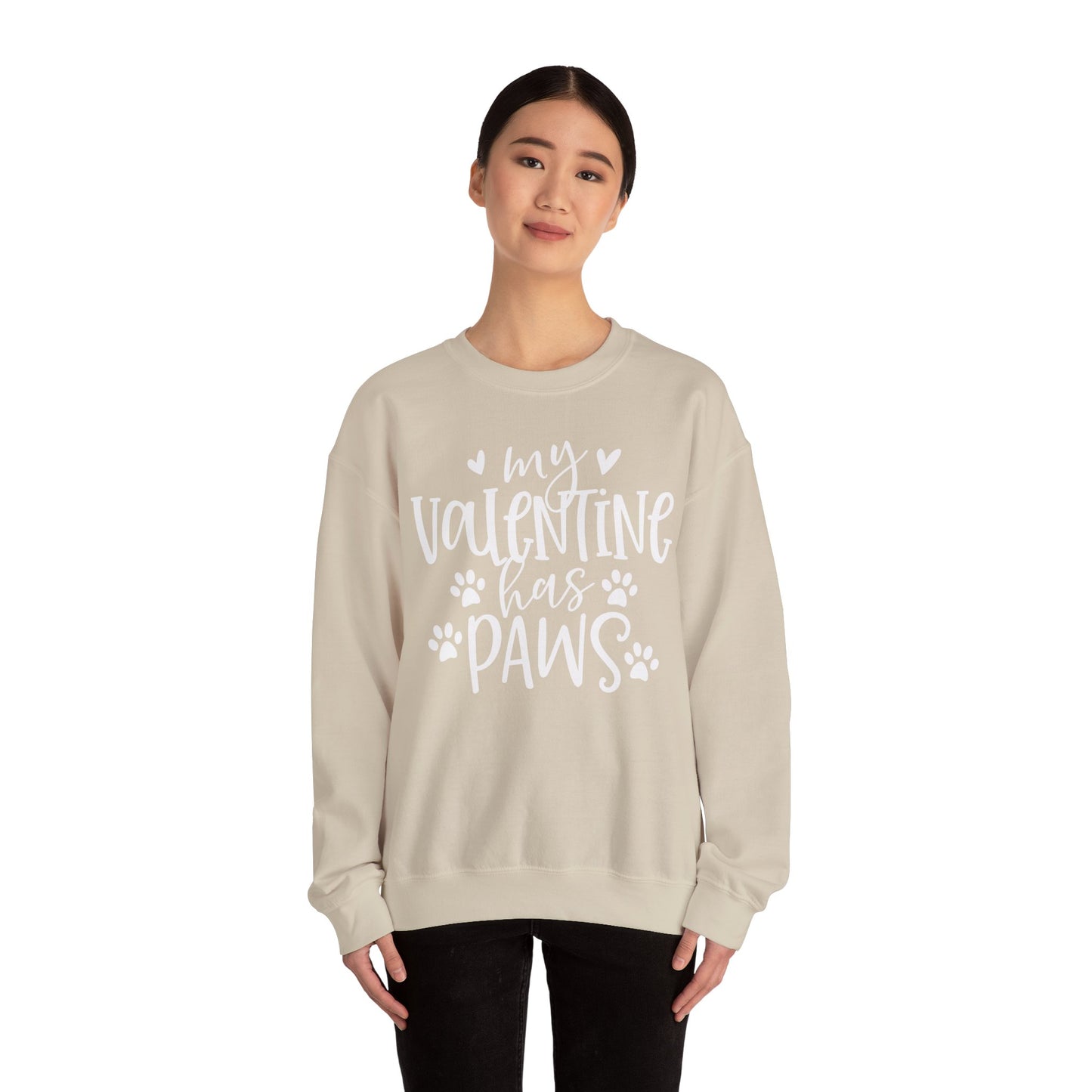 Valentine Paws - Crewneck Sweatshirt