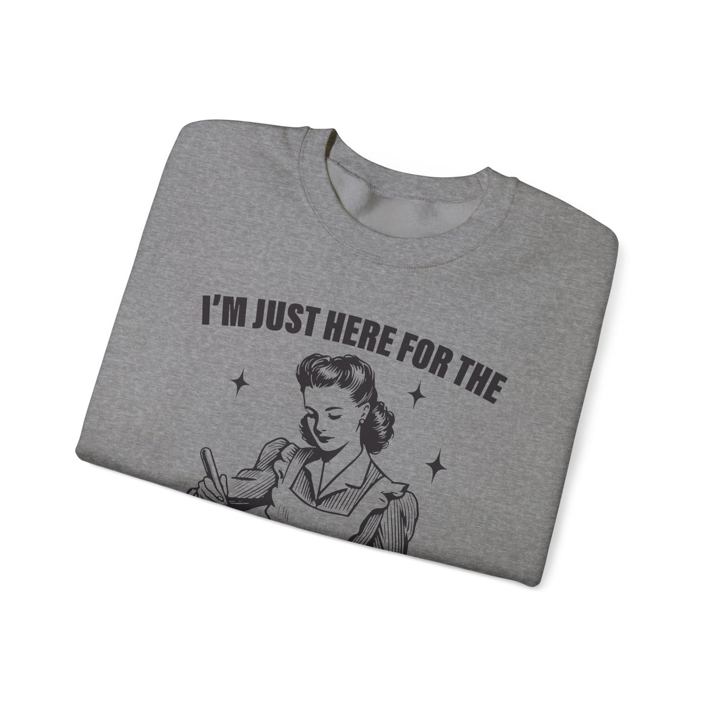 I'm Just Here for the Mashed Potatoes - Crewneck Sweatshirt