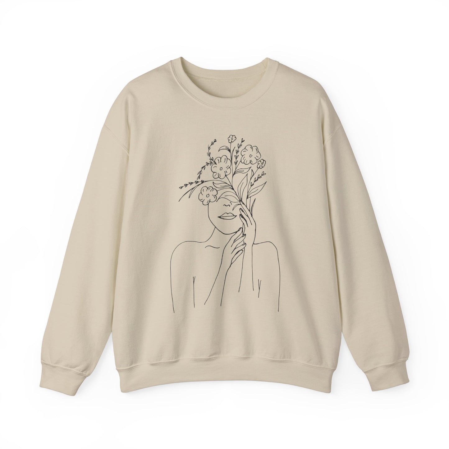 Blooming Thoughts -  Crewneck Sweatshirt