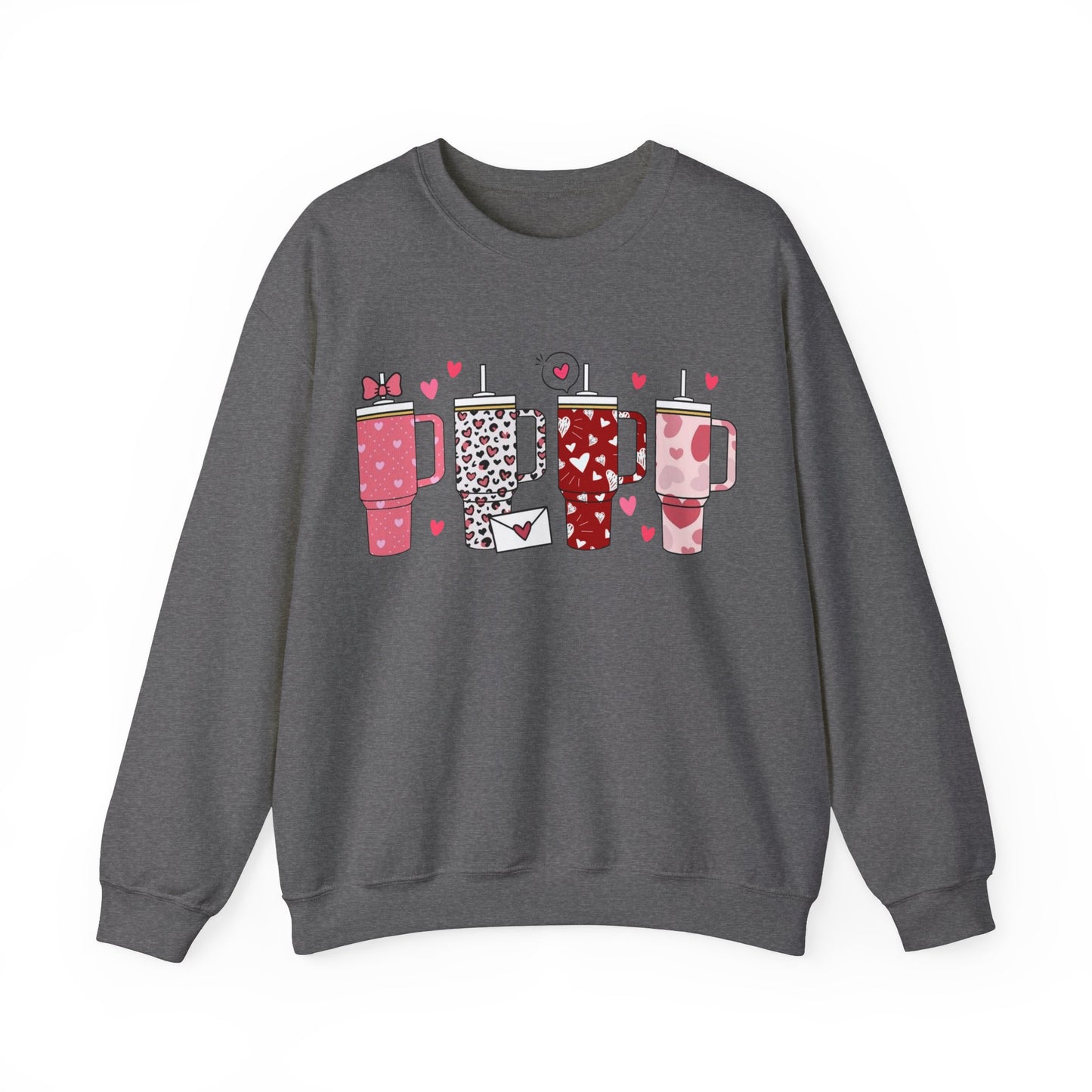 Valentine's Day Cup - Crewneck Sweatshirt