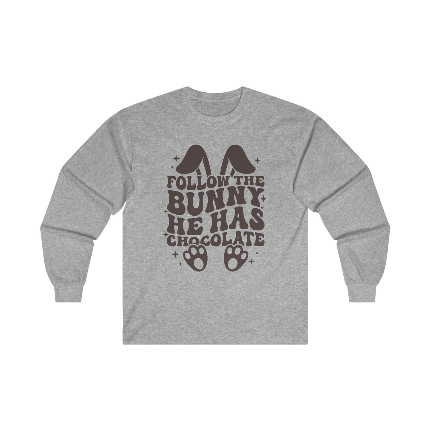 Follow the Bunny - Unisex Ultra Cotton Long Sleeve Tee